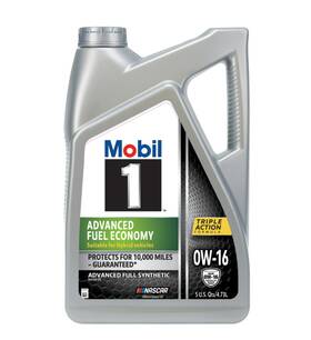 124322 Mobil 1 Advanced Fuel Economy Full Synthetic Motor Oil 0w-16 5 Quart