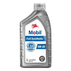 125196-1 Mobil 1 Full Synthetic Motor Oil 5w-20 Quart