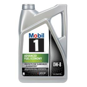 127857 Mobil 1 Advanced Fuel Economy Full Synthetic Motor Oil 0w-8 5 Quart Freeship