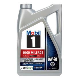 0w-20 Mobil 1 15005 3 Pack High Mileage Full Synthetic Motor Oil 5 Quart