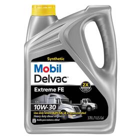 324122458 Mobil 1 122458-1 Delvac Extreme Fe Motor Oil 10w-30 Gallon