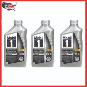 692731 Mobil 1 Full Synthetic Engine Oil 10w-30 3 Quart Pack Free Shipping