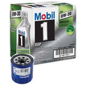 9109149 Mobil 1 Esp 0w30/ac Delco Pf64 Filter Oil Change Kit 6 Quart