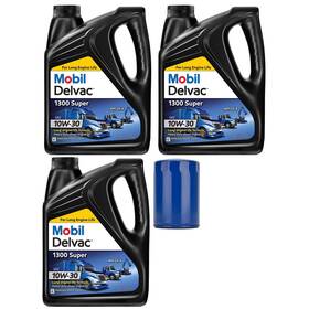 9109830 Mobil 1 Syn Blend 10w30/ac Delco Filter 6.6l Duramax Oil Change Kit