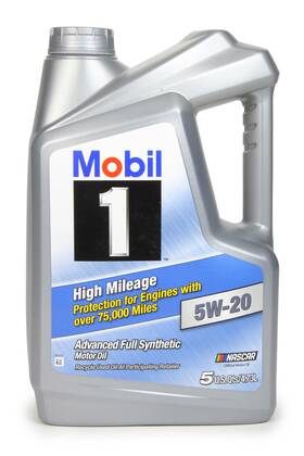 Mob120768-1 Mobil 1 Mob120768 High Mileage Full Synthetic Motor Oil 5w 20 5 Quart Mob120768-1 Mobil 1 Mob120768 High Mileage Full Synthetic Motor Oil 5w 20 5 Quart