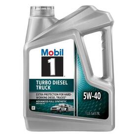 Mob127097-1 Mobil 1 Motor Oil - Turbo Diesel Truck 5w40 Synthetic Gal Jug Each