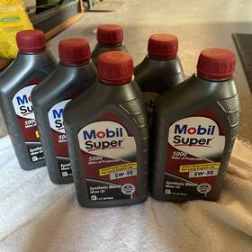 10222g27arn6494421300 Mobil 6 Quarts Of 5w-30 Oil Brand New