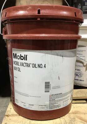 103880 Mobil Vactra No. 4 Way Oil Iso 220 Slideway Lubricant 5 Gal - Free Shipping