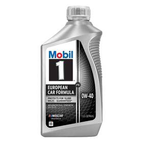 0w-40 Mobil 11268 1 Fs European Car Formula Full Syn Motor Oil Quart Pack 6