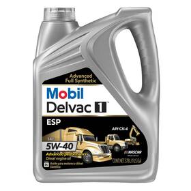 112825 Mobil Delvac 1 Esp Heavy Duty Full Synthetic Diesel Engine Oil 5w-40