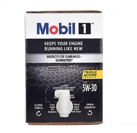 1225222 Mobil 1 5w30 Advanced Full Synthetic Engine Oil 2 Pack 12 Quart 10k Miles