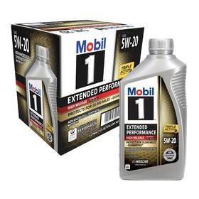 123839 Mobil 1 Extended Performance High Mileage Full Synthetic Motor Oil 5w-20 Q