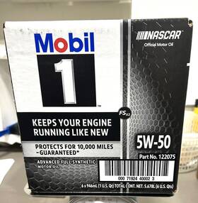 124315 Mobil 1 5w-50 1quart / 6 Pack