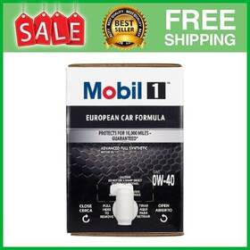 125220 Mobil 1 Fs European Car Formula Full Synthetic Motor Oil 0w-40 4 Cycle 12 Quart