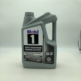 5w-20 Mobil 14991 1 Synthetic Motor Oil 5qt