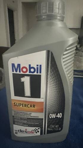20a2423 Mobil 1 Supercar 0w-40 Full Synthetic Motor Oil Quart 20a2423 Mobil 1 Supercar 0w-40 Full Synthetic Motor Oil Quart