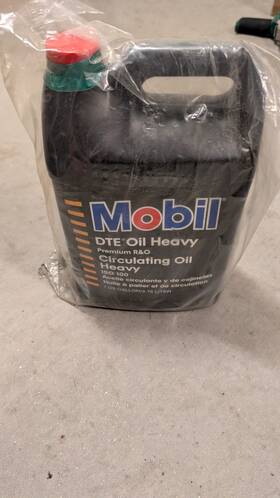 6y781 Mobil Dte Oil Heavy Iso 100 Circulating Discontinued New