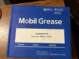 70500131 Mobil Grease Xhp 222 10/390 Grams 13.7 Oz Cartridges 70500131 Mobil Grease Xhp 222 10/390 Grams 13.7 Oz Cartridges