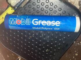 Mobil 717340033499 Polyrex Em Electric Motor Bearing Grease Blue Color 13.7oz Tube New