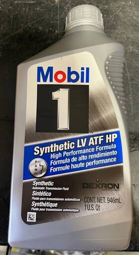 M7308b Mobil New 1 Quart Synthetic Lv Atf Hp High Performance Formula #m7308b Dexron Gm