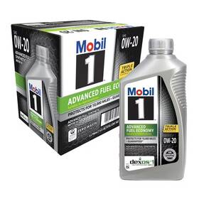 M8267f Mobil 1 Advanced Fuel Economy Full Synthetic Motor Oil 0w-20 1-quart - 6-pack M8267f Mobil 1 Advanced Fuel Economy Full Synthetic Motor Oil 0w-20 1-quart - 6-pack