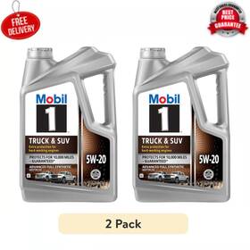 Mobi124575 Mobil 2 Pack 1 Truck And Suv Full Synthetic Motor Oil 5w-20 5 Quart - Freeshipping Mobi124575 Mobil 2 Pack 1 Truck And Suv Full Synthetic Motor Oil 5w-20 5 Quart - Freeshipping