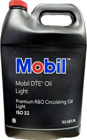 Mobiliso32 Mobil Dte Oil Light Iso 32 Turbine / R&o Circulating 1 Gallon