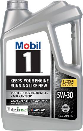 Pmez5965008 Mobil 1 Advanced Full Synthetic Motor Oil 5w-30 5 Quart