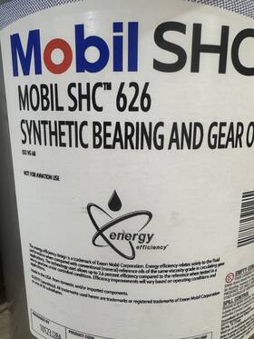 110835 Mobil Shc626 5 Gal. Shc 626 Synthetic Bearing And Gear Oil