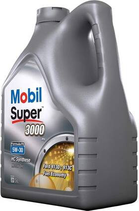 Wss-m2c Mobile 151525 Mobil Super 3000 X1 Formula Fe 5w-30 Engine Oil 5 Liters Ford 913-a/-b/