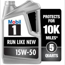 Mobl 1 826705633066 5-quart Full Synthetic Motor Oil 15w-50 Advanced Low-speed Pre-ignition 4 Cycle Mobl 1 826705633066 5-quart Full Synthetic Motor Oil 15w-50 Advanced Low-speed Pre-ignition 4 Cycle
