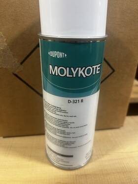 D321-r Molykote D-321 R Anti-friction Coating Aerosol 4 Spray Cans 12
