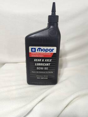 04874468 Mopar Genuine Gear And Axle Lubricant Sae 80w-90 P/n