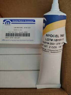 05013781aa Mopar Oem Nyogel 760g / 2 Oz. Dielectic Synthetic Grease New In Box