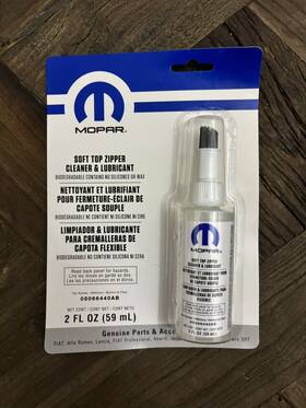 05066440ab Mopar Brand New Oem Convertible Soft-top Zipper Cleaner Lubricant 2oz