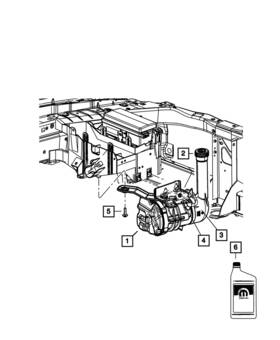 Mopar 05127381aa Genuine Hydraulic Fluid 5127381aa