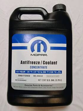 68163848ac Mopar Genuine Oem Concentrate 1 Gallon Ms-90032 Coolant Antifreeze