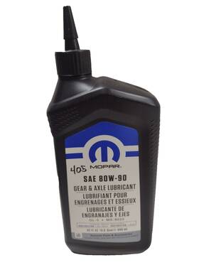 68218041ab Mopar Genuine Oem Gear And Axle Lubricant Sae 80w-90 Quart Gl-5 68218041ab Mopar Genuine Oem Gear And Axle Lubricant Sae 80w-90 Quart Gl-5