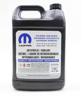 68334695aa Mopar New Oem 55/45 Premixed Antifreeze Engine Coolant 1 Gallon 68334695aa Mopar New Oem 55/45 Premixed Antifreeze Engine Coolant 1 Gallon