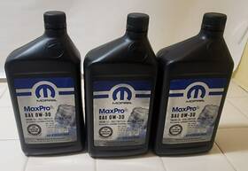 68444159aa Mopar 3x Maxpro Sae 0w-30 Full Synthetic Engine Oil Gasoline 946ml
