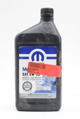 68523988aa Mopar New Oem Maxpro Sae 0w-30 Engine Motor Oil 1 Quart