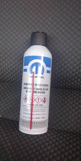 68597176aa Mopar Premium Air Intake Cleaner 68597176aa Mopar Premium Air Intake Cleaner