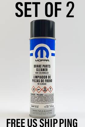 6865196ab Mopar Brake Parts Cleaner No-chlorinated 15 Oz Set Of 2 6865196ab Mopar Brake Parts Cleaner No-chlorinated 15 Oz Set Of 2