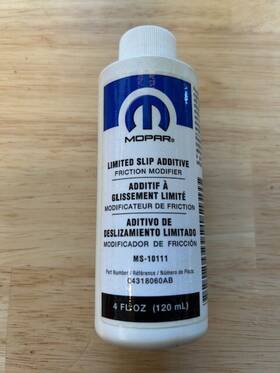 04318060ab Mopar Ms-10111 Limited Slip Sure Grip Friction Modifier Additive Oil 04318060ab Mopar Ms-10111 Limited Slip Sure Grip Friction Modifier Additive Oil