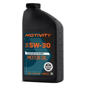 219168 Motivity Ntg-1 Synthetic Blend Sae 5w-30 Motor Oil - 6 Pack Of 1 Quart Bottles