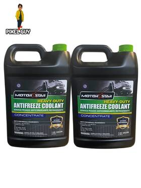 Motor Star 851399006513 Lot Of 6 Antifreeze Green Pre Mix 50/50 Coolant 1 Gallon Made In Usa