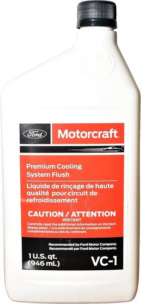Motorcraft 031508265837 Vc1 Premium Engine Cooling System Flush Coolant 1 Quart Vc-1 Motorcraft 031508265837 Vc1 Premium Engine Cooling System Flush Coolant 1 Quart Vc-1