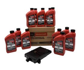 M465atf-1mulv Motorcraft 2017-up Ford 10r80 Transmission Filter &12 Quart Mercon Ulv Fluid Service Kit