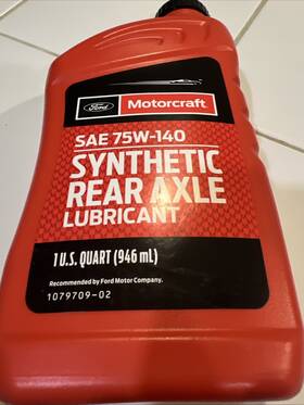 Motorcraft Xy75w-140 Oem 75w 140 Rear End Grease New Unopened Ford /lincoln Merc.mazda