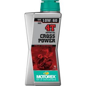 308242 Motorex 102262 Cross Power 4t Motor Oil 10w-60 1 Liter 308242 Motorex 102262 Cross Power 4t Motor Oil 10w-60 1 Liter